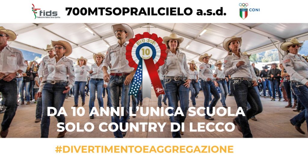 700mtsoprailcielo 10 anni scuola ballo country